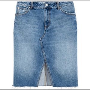 Denim skirt